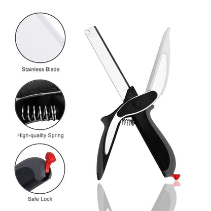 Steel Smart Clever Cutter Kitchen Knife